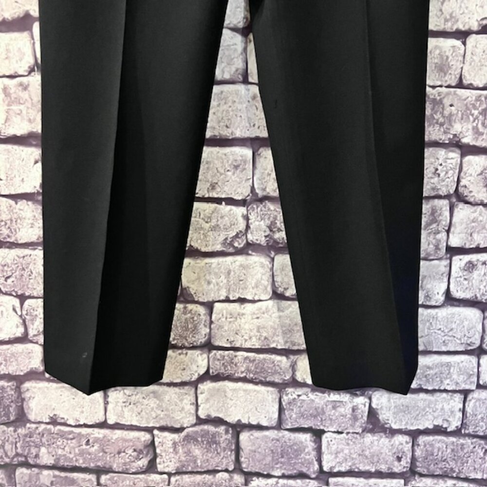 Pendleton Black Fully Lined Dress Pants Size 12 - image 4